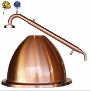 Alembic pot still copper dome( suggested use distilling h20 )