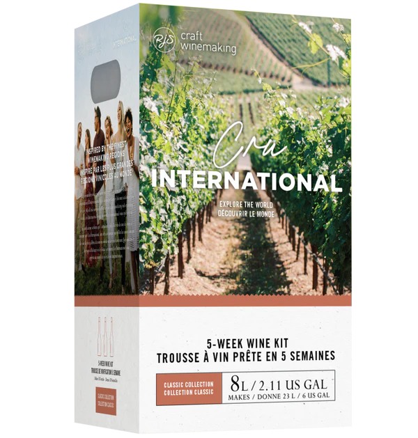 Cru international wine kits 8l