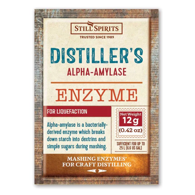 Distiller's alpha - amylase enzyme 12g